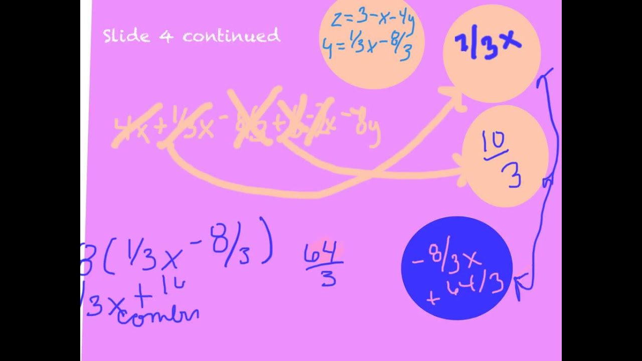 Solving For X Y Z In 3 Equations YouTube