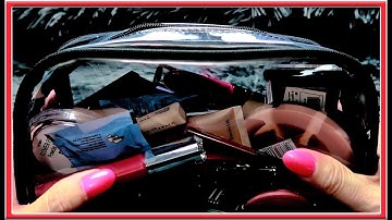 ASMR: Rummaging Through My Makeup Bag (No Talking, Tapping, Crinkles)