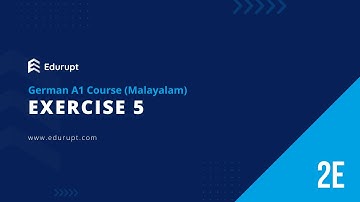 Phone number Exercise | Learn German in Malayalam