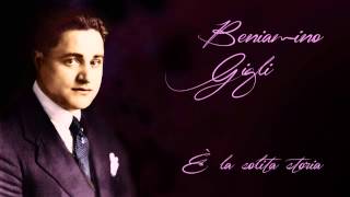 Beniamino Gigli - E la solita storia / with subtitle