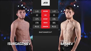 Мурад Исубгаджиев Vs. Шамиль Басаев Murad Isubgadzhiev Vs. Shamil Basaev Aca Ye 43