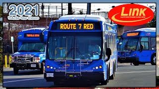 Harford County LINK Buses in Aberdeen, Maryland