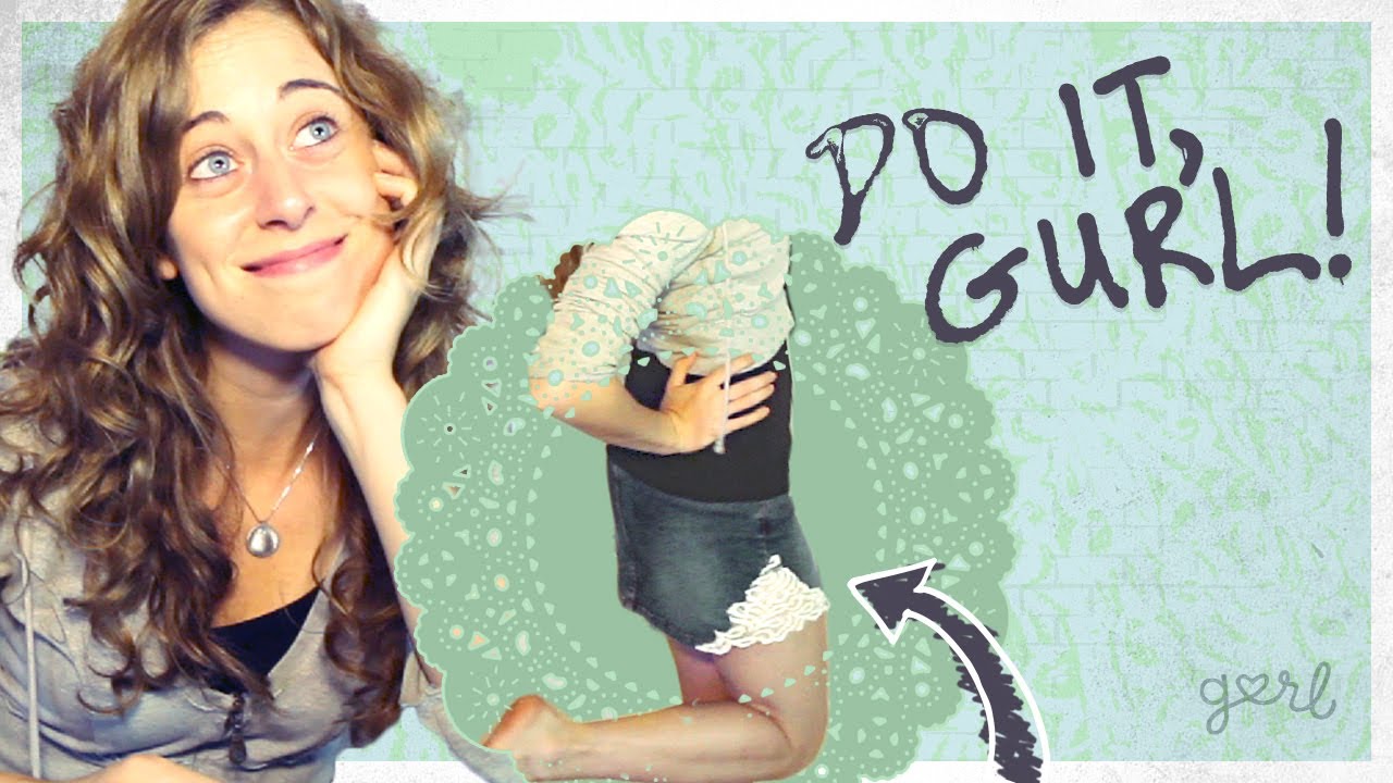Revamp Your Old Clothes With Lace! - Do It, Gurl