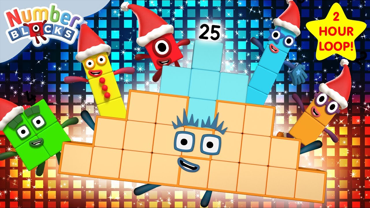 ⁣How Many Sleeps 'til Christmas | 2 HOUR LOOP | Learn to Count with this Cute Math Song for Kids