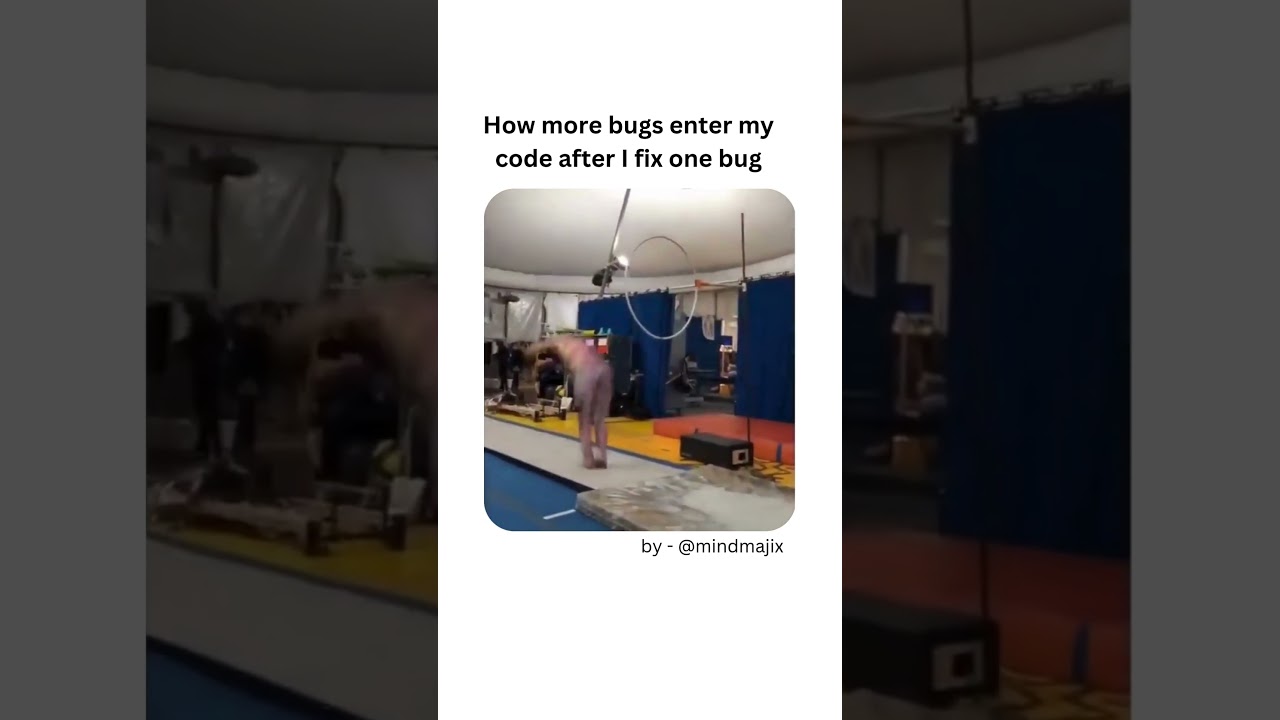 How Bugs Enter My Code 😭 #developermemes #codingmemes #funny #comedy #Programmingmemes