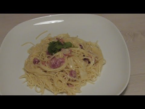 Como se hacen los espaguetis a la carbonara