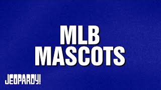 Major League Baseball Mascots | Category | JEOPARDY! screenshot 5