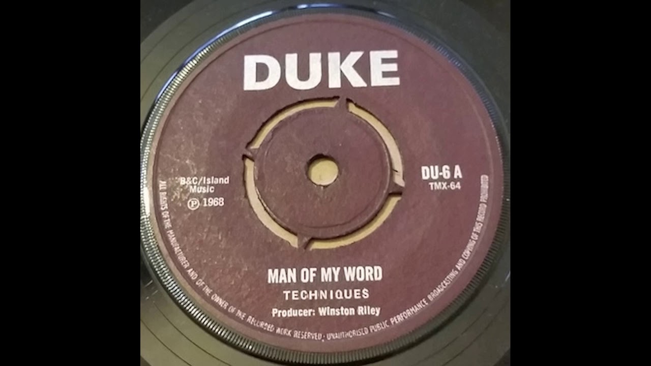 Techniques Man Of My Word