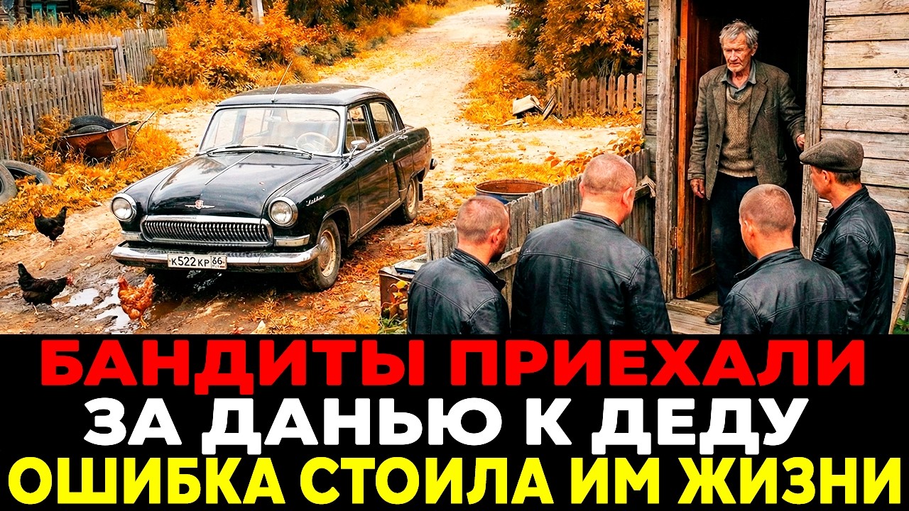 Четверо БАНДИТОВ зашли в дом к СТАРИКУ — и пожалели об этом на всю жизнь!