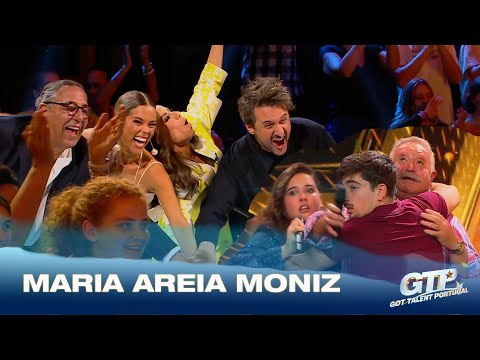 BOTÃO DOURADO para a Maria Areia Moniz e o pai Zé!! | Audições | Got Talent Portugal 2024