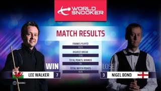 Lee Walker 136 Break (Snooker 19)