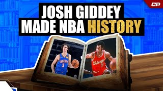 Josh Giddey Just Made NBA HISTORY!? | Clutch #Shorts