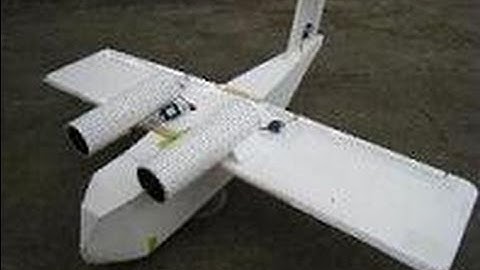 Scratch Built YC 14 EGG DROP  Ducted Fan RC Park Jet