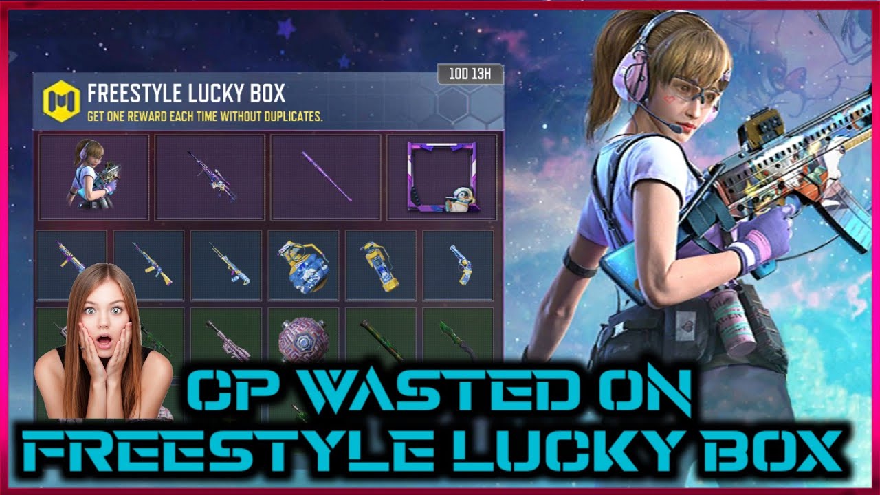 MY SPIN'S ON FREESTYLE LUCKY BOX CODM | MY SPIN'S ON WAR GAMER LUCKY BOX CODM