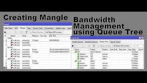 Mikrotik Bandwidth Management Using Queue Tree and Creating Mangle (Ep. 2)