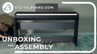 Yamaha P145 Unboxing & Assembly | Digitalpiano.com