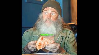 The man kept getting his pizza snatched by a homeless man 🍕#shotrs #movie  #video #selfcare