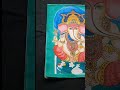 Beautiful Watercolor Painting of Lord Ganesha | Handmade Ganesh Art Design | ganesh painting