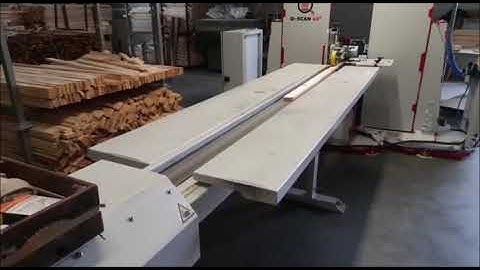 WOODINSPECTOR: Skaner QSCAN w pracy ma materiale niestruganym