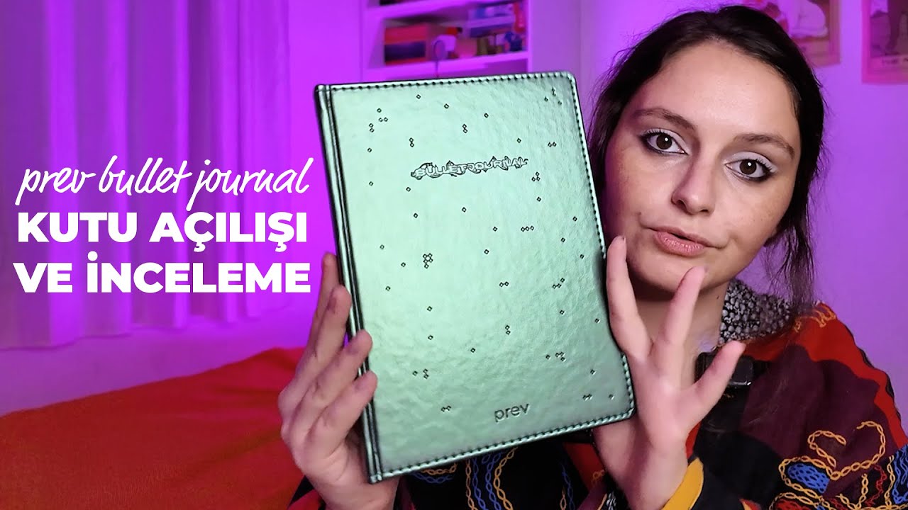 Prev Bullet Journal Kutu Açılışı ve İnceleme - #reklam değildir