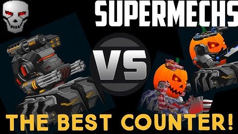 (Supermechs) THE BEST COUNTER OF MELEE BUILDS