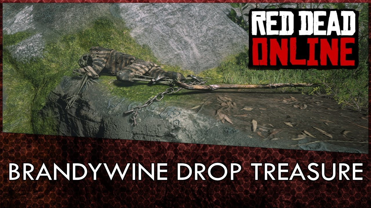 Red Dead Online Brandywine Drop Treasure Location, Red Dead Online Brandywi...