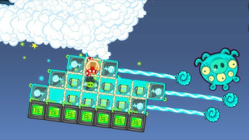 Bad Piggies - ALIEN LIGHTNING TANK! SHOOT THE KING PIG