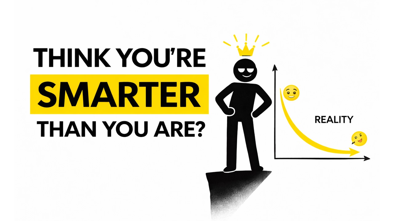 Why You Think You’re Smarter Than You Are (The Dunning-Kruger Effect)