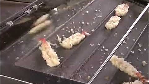 Automatic Fried Shrimps Tempura Food Production Line For Mass Production