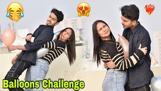 Balloons Blast Challenge With Girlfriend 😂|| Classy Subhash