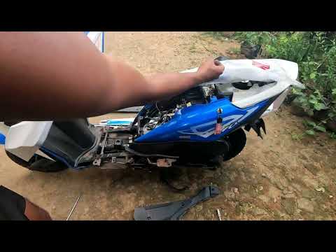 HOW TO REPLACE FOOT BOARD in Honda dio 110cc