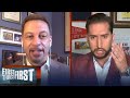 Chris Broussard insists the Blazers are done without Dame vs the Lakers | NBA | FIRST THINGS FIRST