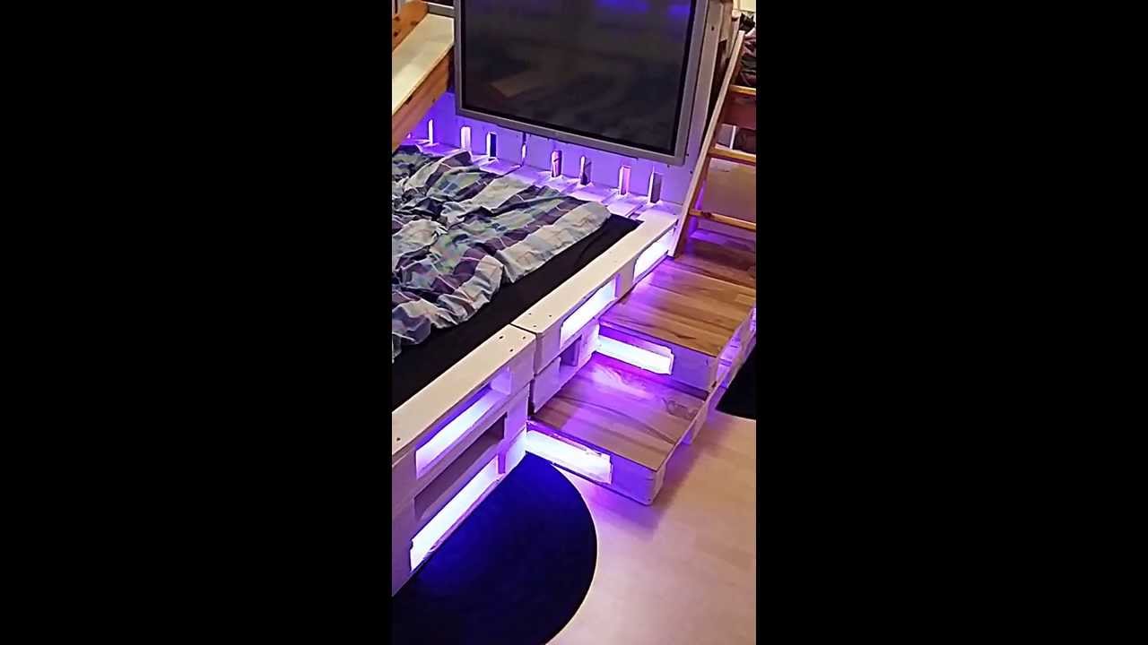 Möbel aus europaletten bett: möbel aus paletten bauen ...