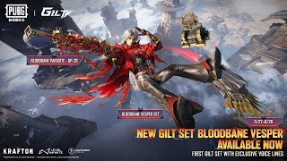PUBGM - New GILT Set Bloodbane Vesper is here! @PUBGMOBILEEurope