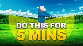 This 5 Minute Golf Drill Beats Hitting 10,000 Balls on the Range (Instant Contact & Power!)