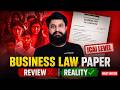 Reality of MAY 2026 Business Law Paper- Review I REALITY #ctcclasses #cafoundationbusinesslaw