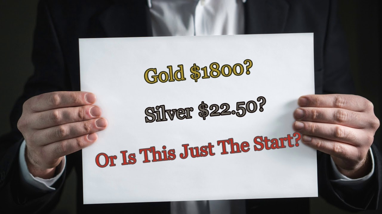 $1800 Gold and $22.50 Silver in 2019 -  Is This Possible?