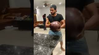when you don't have Table Tennis bats at home and you organise a table tennis match.  #lol #funny