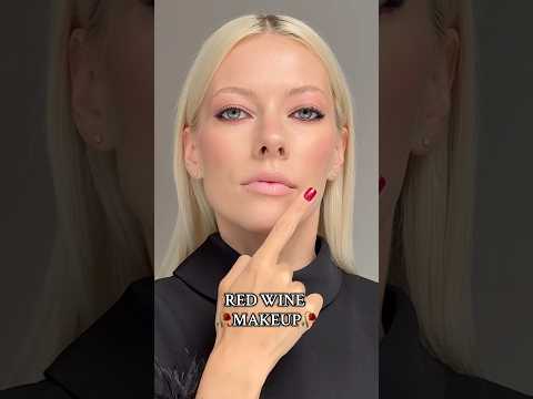 Red Wine Makeup Tutorial Step By Step Color Theory Burgundy Lipstick Dark Red Lips Makeuptips