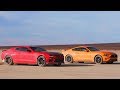 Desert Drag Race! Mustang GT vs Camaro SS 1LE - Head 2 Head Preview Ep. 98