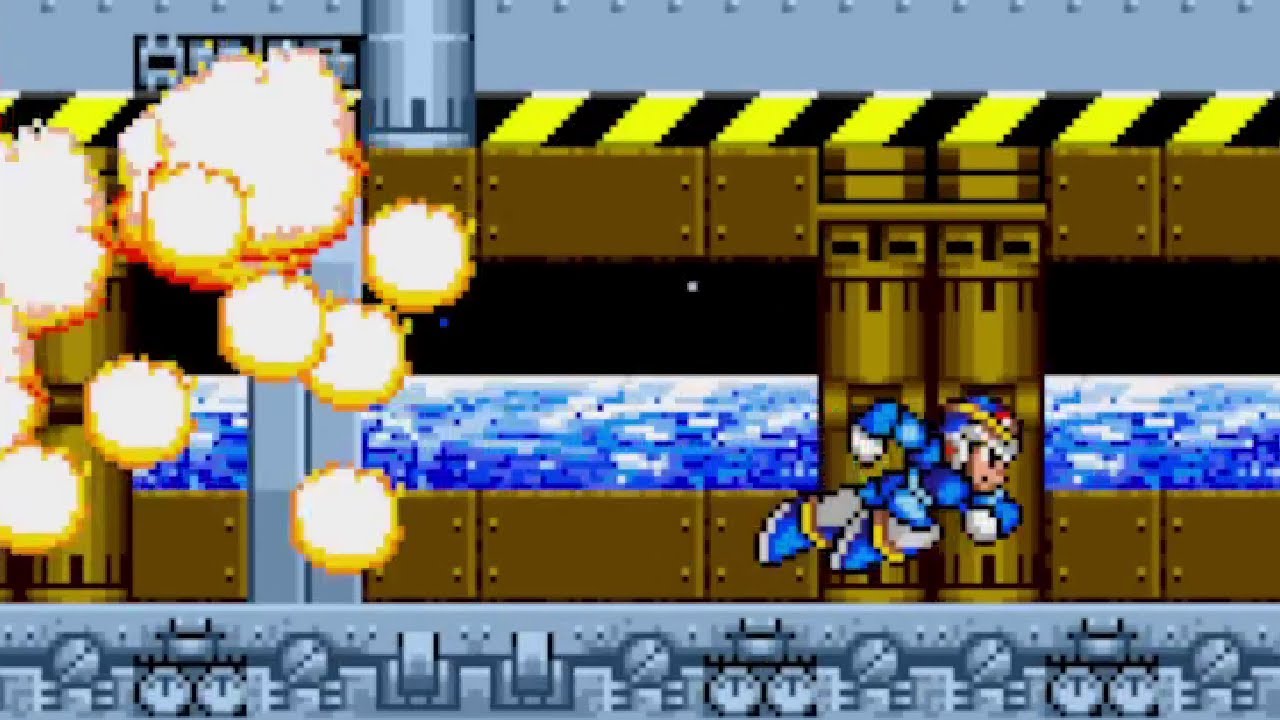 Megaman X in Sonic 2 (Sonic 2 Hack) - Full Longplay