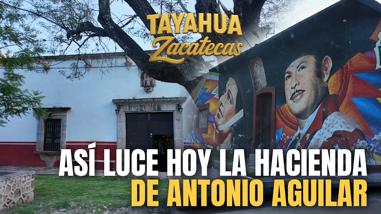 Recorríamos las calles de Tayahua, Zacatecas y logramos entrar a la Hacienda de Antonio Aguilar