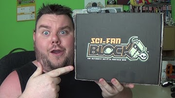 Nerd Block Sci-Fan May 2017 "Squad Goals!" Theme Mystery Surprise Subscription Box Unboxing Review