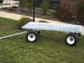 Wellmaster's 3' x 6' 4-Wheel-Steering Nursery Wagon