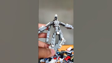 (TUTORIAL) Easy Mini Lego Robot Speed Build#lego #robot #new #tutorial #mini #easy #speedbuild #mech