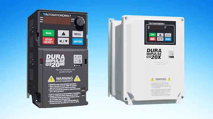 DURApulse GS20(X) VFD NEMA-4X Overview from AutomationDirect