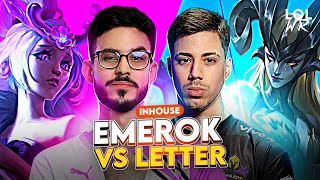 EMEROK VS IDL LETTER: A VOLTA DO PRODÍGIO PARA O WILD RIFT? - INHOUSE WILD LEGENDS | LoL Wild Rift