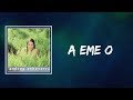 Andrea Echeverri -  A Eme O (Lyrics)