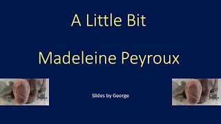 Madeleine Peyroux   A Little Bit   karaoke