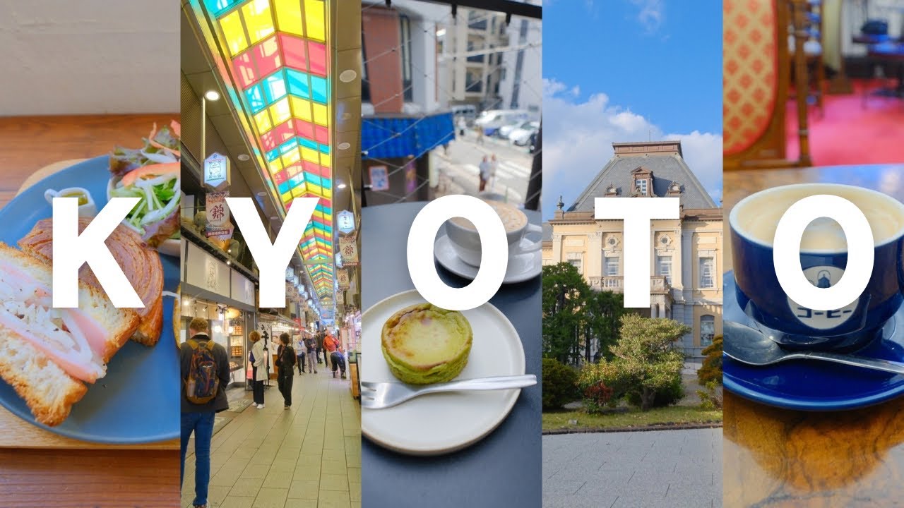 Соло тревел-влог по Киото 🇯🇵｜Кафе, рестораны и пекарни